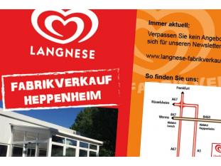 Kunde: Langnese Fabrikverkauf